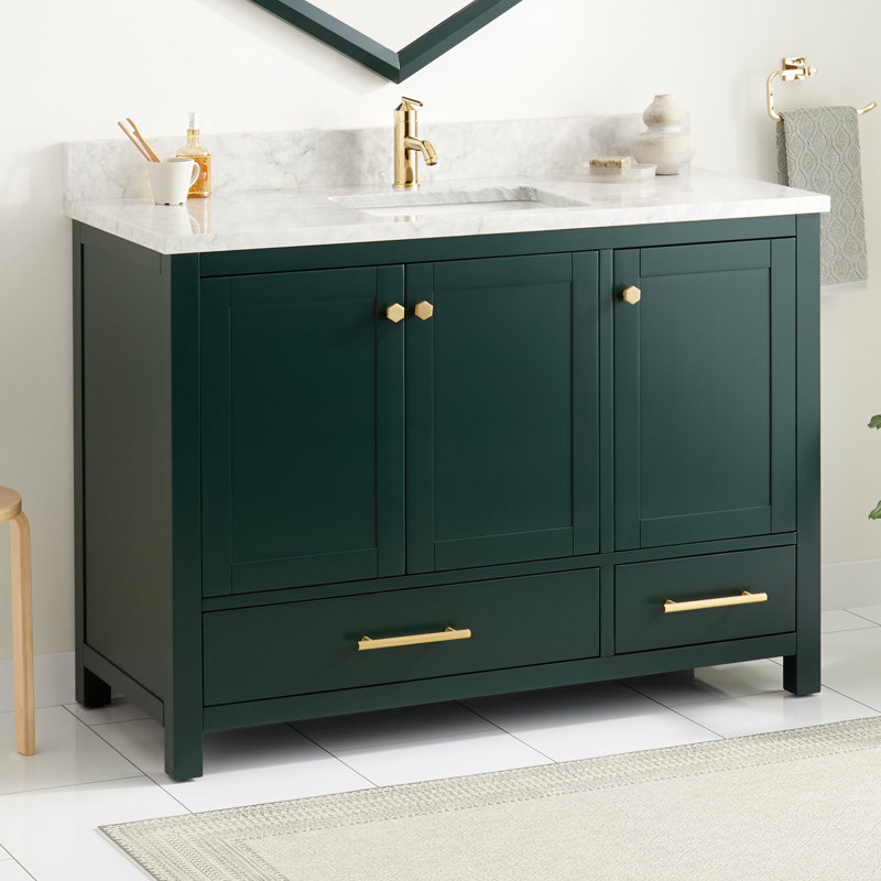 Signature Hardware Radke 49" Single Bathroom Vanity Set Perigold